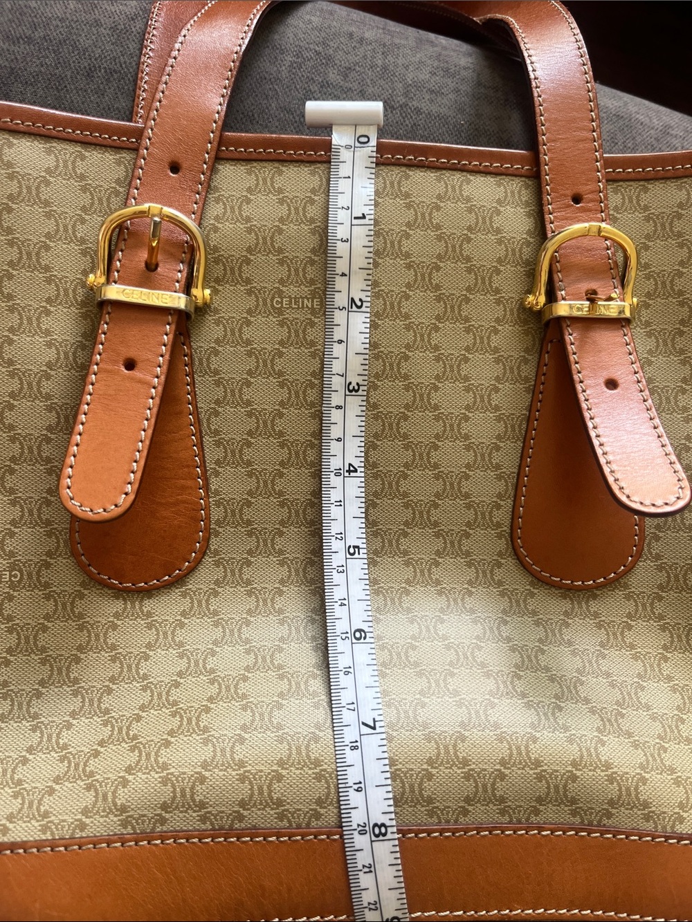 EUC Celine Macadam tote bag - Picture 11 of 12